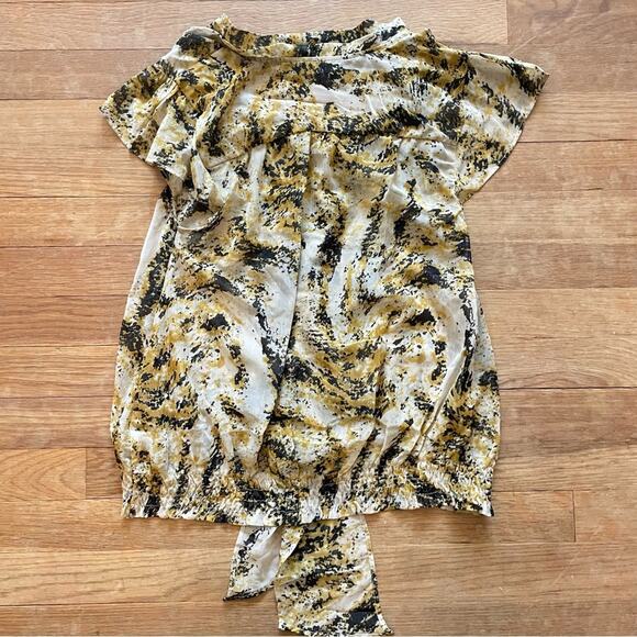 The Limited women's short sleeve polyester blouse size extra small XS B17 - Picture 4 of 4